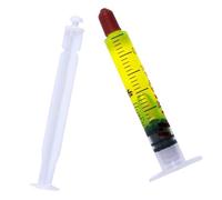Car AC Leak Detection Oil - 60ml Fluorescent UV Dye Syringe | Refrigerant Pipeline & Evaporator Leak Detector For Vehicle Air Conditioning System Repair
