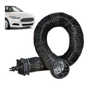 Car AC Vent Extender Kit,39-inch Temperature Reduction with Outlet - Extendable Backseat Air Vent Extension Hose,for Road Trip RV