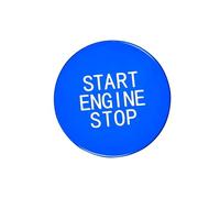 Car Accessori Interni Per BMW 1 2 3 4 8 X5 X6 X7 Z4 Serie F40 F44 G20 G22 G14 G05 G06 G29 Auto motore Start Stop Interruttore di pulsante Adesivo Rivestimenti interni Accessorio Interno(Blue)