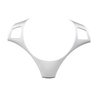 Car Accessori Interni Per BMW X1 E84 2009-2016 Volante Pannello Decorazione Copertura Trim Adesivi In Fibra di Carbonio Accessorio Interno(Silver B)