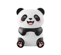 Car Air Outlet Decoration, Silicone Car Panda Figurine Vent Clips, LED Light Feature, Easy Clip On Design, Automotive Interior Supplies for Sedan, RV, Pickup Truck, 5,5 x 5,6 x 6,7 cm