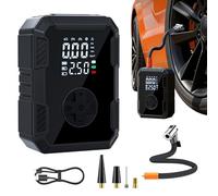Car Air Pump - Portable Tire Inflator, Digital Pressure Gauge with LED Display | Compact Heavy Duty Compressor, Portable Tire Inflator for Cars SUV Sedan Motorcycle Basketball Football Pool Floats