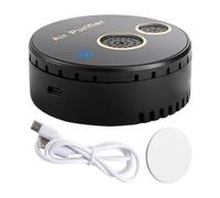 Car Air Purifier, Portable Lightweight Small Purifier, Sturdy Silent Odor Remover, Compact Diffuser Cleaner Machine, Ideal for Livingroom, Bedroom, RV, Workplace and Travel