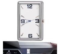 Car Air Vent Clock - Stick-0n Dashboard Clock With Elegant Design | Automotive Mini Watch For Vehicle Interior | Decorative Dashboard Accessory For Car Vent Console 0ffice Table Home Shelf Decor