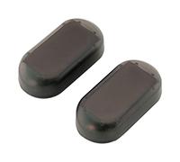 Car Alarm System Light Solar Power Anti-theft Simulated Warning Flashing Security Lamp 2PCS