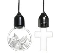 Car Ambient Lighting - 180mAh Auto Atmosphere Illumination, LED Night Decoration, Soft Anti Glare Interior Lamp | Elegant Pendant Ornament Roof Trunk Inside Truck Vehicle Accessories