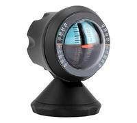 Car Angle Meter - Gradient Balancer Tool with Vehicle Level Indicator and Marine Compass | Dashboard Measurement Device for Road Condidition Awareness, Offroad Driving Safety Truck SUV Van