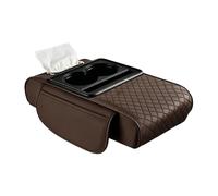 Car Armrest Cushion, Center Console Storage Pad With Pocket, Protective Height Increasing Arm Rest Support For Truck Interior Vehicle Women Men Office Chair Seat Comfort Travel Commuting