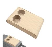 Car Armrest Pad Cup Holder Cushion for Vehicles - PU Leather Auto Center Console Pad with Elbow Rest Box Cover, Central Control Armrest Decoration for Cars SUVs Trucks Providing Comfort Support S