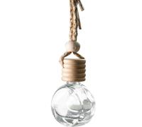 Car Aromatherapy Bottle Pendant - Glass Refillable Standard Size | Car Essential Oil Diffuser Pendant, Mini Perfume Bottle Hanging Air Freshener For Vehicle Interior Decor | Cars Fragrance Use