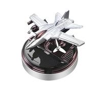 Car Aromatherapy Solar Air Freshener - Airplane Roating Car Diffuser