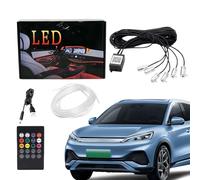 Car Atmosphere Lights, 25x15.5x4cm APP Control Automotive Lighting,Adaptable Wireless Remote Control Strip Light For Car - Lighting Assemblies & Components For Trailer RV Truck Sedan Pickup
