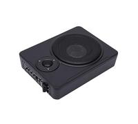 Car Audio Altoparlante For Auto In Lega Di Alluminio Ad Alta Potenza Modifica Audio Sotto Il Sedile Subwoofer Ultra Sottile(Black)