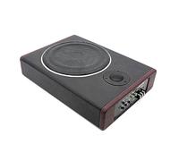 Car Audio Altoparlante For Auto In Lega Di Alluminio Ad Alta Potenza Modifica Audio Sotto Il Sedile Subwoofer Ultra Sottile(Red)