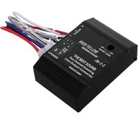 Car Audio to Low Converter Enclosure Adapter per una migliore risposta dei bassi Veicoli Home Theater Più amplifica il suono per un'esperienza musicale dinamica, design robusto dei componenti