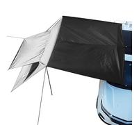 Car Awning, Foldable Sun Canopy, UV-Resistant Screen, Durevole Outdoor Shelter, per Overlanding, Camping, Fishing, Picnics, Beach & Parking, 188,98 x 110,24 pollici