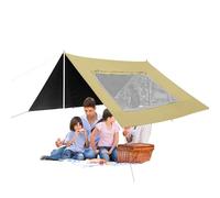Car Awning, Sun Shade Canopy, Foldable Uv-Resistant Shelter, Waterproof Portable Cover for Camping, Overlanding, Beach, Picnic, Parking, 188.98x110.24 inches