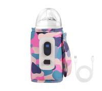 Car Baby Bottle Warmer, USB Milk Heat Keeper, Portable Baby Bottle Warmer, Rapid Heating Bottle Warmer, Baby Milk Warmer For Travel, Bottle Warmer With Temperature Display, USB-Powered Milk Warmer,