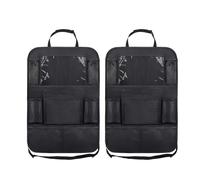 Car Back Seat Storage Organizer Black Oxford Cloth Durable Multi Pocket Pouch