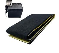 Car Battery Blanket - Pre Oxidized Fireproof Cotton 18x100cm | Fireproof Flexible Battery Insulation Wrap | Heat Preserving Flame Retardant Protector For Drivers Trucks SUVs RVs Overnight Parking Dail