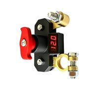 Car Battery Cut Off Isolator - Manual Rotary Switch, Digital Display 12V 24V Battery Shut Off Device for Car RV Boat Bus Van Truck Motorhome Camper Trailer ATV Power Disconnect Safety Switch