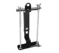 Car Battery Holder, Adjustable Crossbar Clamp, Solid Brass Fixing Tool, Space-Saving Design with Bolts, Fits 19-27cm, for Automotive, Garage, Workshop, Maintenance