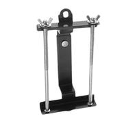 Car Battery Holder, Adjustable Crossbar Clamp, Solid Brass Fixing Tool, Space-Saving Design with Bolts, Fits 19-27cm, for Automotive, Garage, Workshop, Maintenance