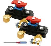 Car Battery Power Cut-Off Switch Breaker, Car Battery Isolator Switch 12V/24V, Heavy Duty Batterys Disconnect Switchs for Cars, Truck, Boat, RV (1Pcs)