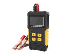 Car Battery Tester, Compact Smart Vehicle Analyzer, Electrical Circuit and Alternator Diagnostic Tool for Boat, Rv, Bench, Throttle, Trailer, Atv, Motorcycle, Marine, Garage, Repair Shop