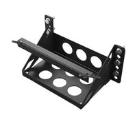 Car Battery Tray Bracket, Rustproof Metal Mounting Base, Universal Battery Holder Box, Heavy Duty Secure Support Frame, for Automotive Repair Garage Workshop Vehicles Truck SUV Car Use