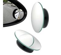 Car Blind Spot Mirror 2-Piece 360 Degree Adjustable - Auxiliary Tool | Blind Side Mirrors for the Car for Truck Auto Automotive Men