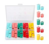 Car Block Unite 32 VDC/58 VDC 20 A/30/40 A/50 A/60 A, set standard alto e basso profilo per camion, auto, SUV, pickup, confezione da 30