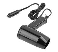Car Blow Dryer For Hair | 2-in-1 Portable Window Defroster & Travel Dryer | Travel Friendly And Portable Road Trip Essential Car Accessory For SUV, RV, Truck, Convertible, And Traveling Vehicles