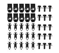 Car Body Bolts & U-Nut Clips, Push-Type Retainer Clip Kit, Bumper Shield Retainer, Automotive Hardware Bumper Clips, Car Bumper Clips, Truck Retainer Clips, U-Nut Clips for Cars, Push-Type Auto