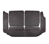 Car Boot Zerbino Baule Posteriore Liner In Pelle Tappeto Vassoio Protector Tappetini Per BYD Per Atto 3 Per Yuan Per Plus 2022 2023 Accessori interni(Black1)