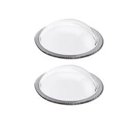 Car Camera Cover - 2 Pieces Clear Protection Shield - Vehicle Camera Lens Protector | for Front Rear Road Trip Driving Rainy Day