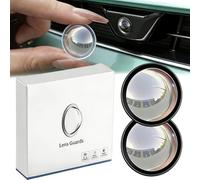 Car Camera Lens Protector - 2-Pack Waterproof Backup Camera Rain Shield, Anti-Scratch Rear View Camera Cover for All Cars (1box,clear)