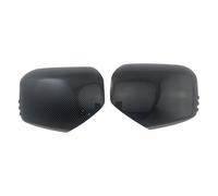 Car Carbon Fiber Rearview Side Glass Cover Trim Frame Tappi per Specchiett7110