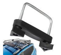 Car Cargo Rack, Suv Roof Carrier, 2.36x3.07in Heavy-Duty Mounting Clips, Rust-Resistant Build, Secure Attachment System for Construction, Equipment Transport, Road Trips