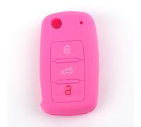 Car Case Volkswagen Polo Golf Passat Beetle Caddy T5 Eos Tiguan Skoda Pink