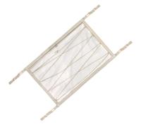 Car Ceiling Cargo Net Fine Mesh Adjustable Buckle Two-Way Zipper Netting