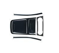Car Center Console CD Storage Box Panel Sticker Trim Decorazione Per Mercedes Per Benz CLA C117 GLA X156 W176 2013-2018
