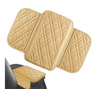 Car Center Console Cover - Leather Armrest Cover | Arm Rest Cushion for Car Seat Organizer Pad | Multifunctional Cars Center Console Covers | Leather Armrest Covers Cushion with Side Storage Bag