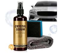 Car Ceramic Coating - 100ml, Protective Ceramic Plating Agent With Sponge And Towel | Paint Protection Coating For Cars SUVs Trucks Garage Workshop Maintenance Vehicle Care