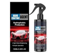 Car Ceramic Coating - 100ML Scratch Remover, Liquid Shine Spray with Nozzle, Advanced Silica Mixture, Swirl Restoration Gloss Shield, Truck SUV RV Exterior Detailing Agent for Paint Care