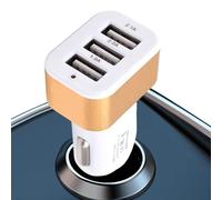 Car Charger Adapter, Phone Charging Hub, 3 USB Port Output, Portable Power Accessory, for Truck, Sedan, Automotive Interior Use, Fast Charging Support for Devices on the Go