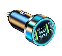 Car Charger - Two-Port Automobile Adapter, 2 in 1 PD QC 3.0 Fast Charger | 240W USB Quick Charge Mobile Phone Power Supply, Vehicle Electronics Accessory for Car Travel Daily Commute