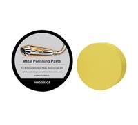 Car Chrome Polishing Paste 100g Gentle Long Lasting Cleaner with Sponge