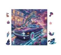 Car City Rompicapo 100 Pezzi Per Professionisti Cartone Rigido Incastro Preciso Per Esercizio Mentale Da Passatempo Qualità Museale Edizione Esclusiva 28x28cm