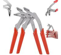 Car Clip Pliers, Auto Fastener Clip Removal Pliers, Spring-Loaded Fastener Removal Tool for Door Panels, Trim, Rivets & Interior Repair (2Pcs)